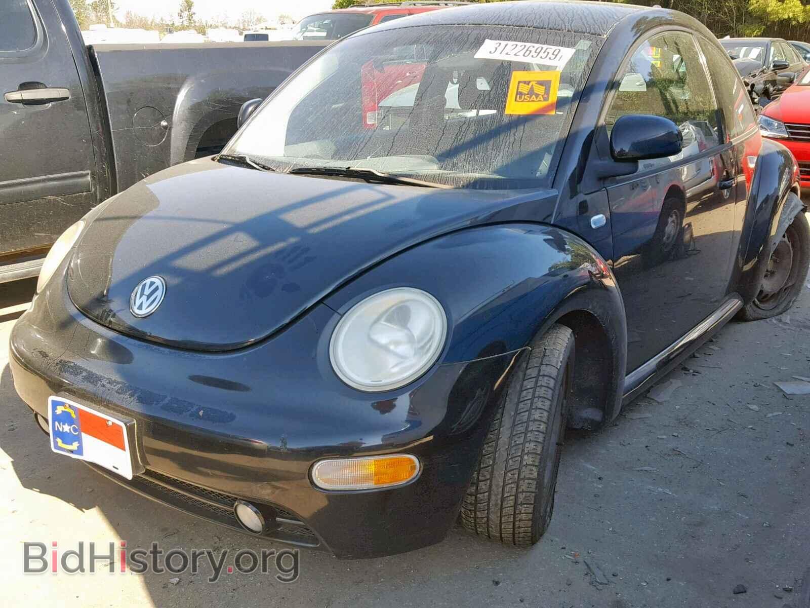 2000 VOLKSWAGEN BEETLE - VIN: 3VWCC21C2YM423631 - Фото 2