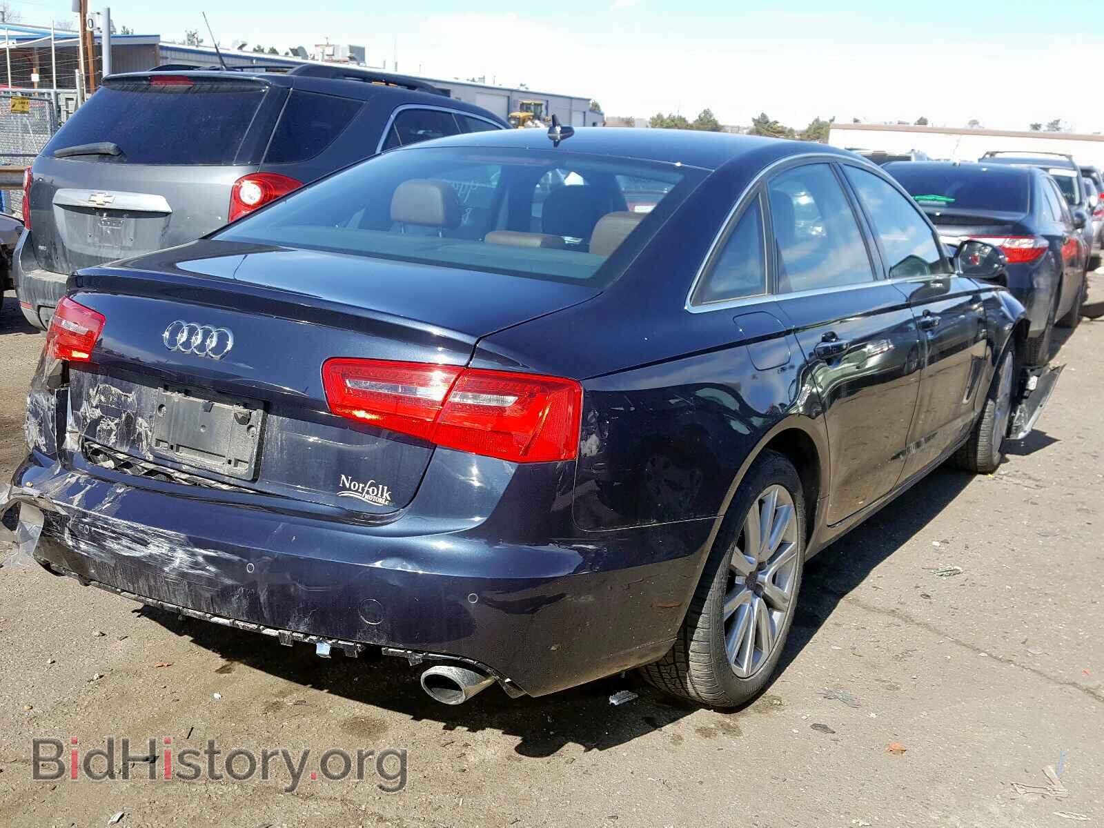2013 AUDI A6 - VIN: WAUGFAFC7DN136118 - Photo 4