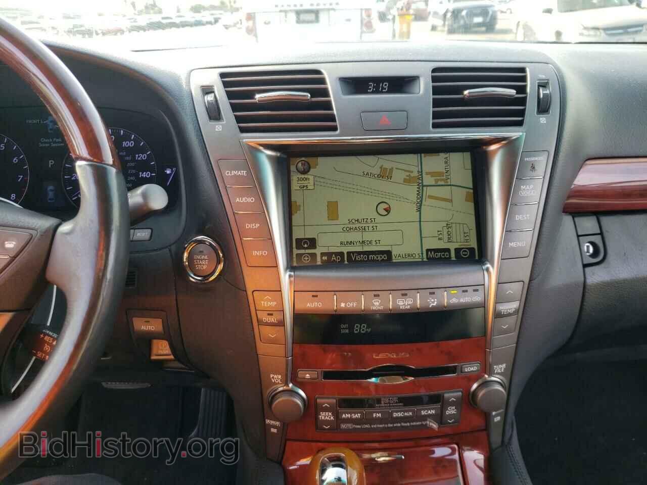 2008 LEXUS LS460 - VIN: JTHGL46F185032364 - Фото 9