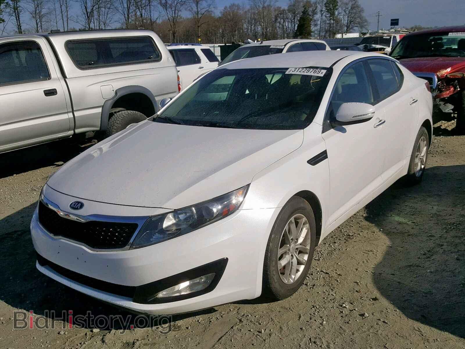 2013 KIA OPTIMA - VIN: KNAGM4A76D5332262 - Фото 2