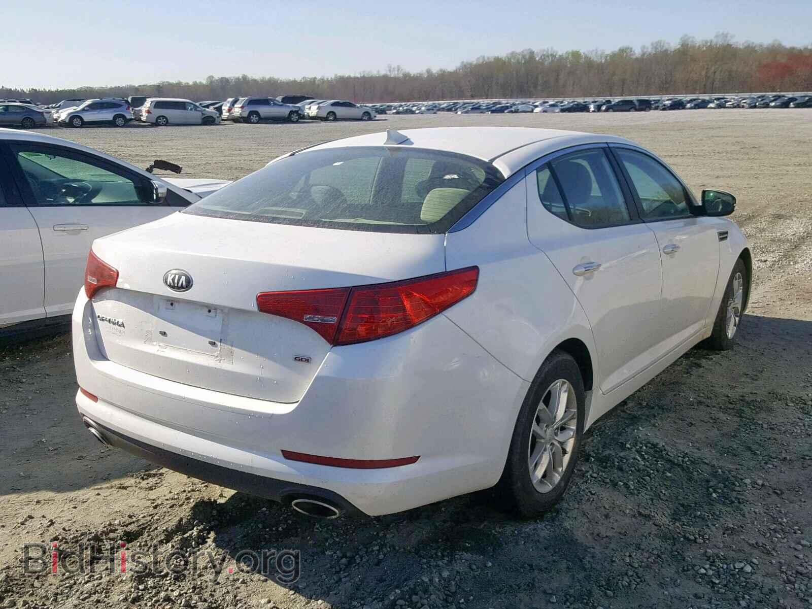 2013 KIA OPTIMA - VIN: KNAGM4A76D5332262 - Фото 4