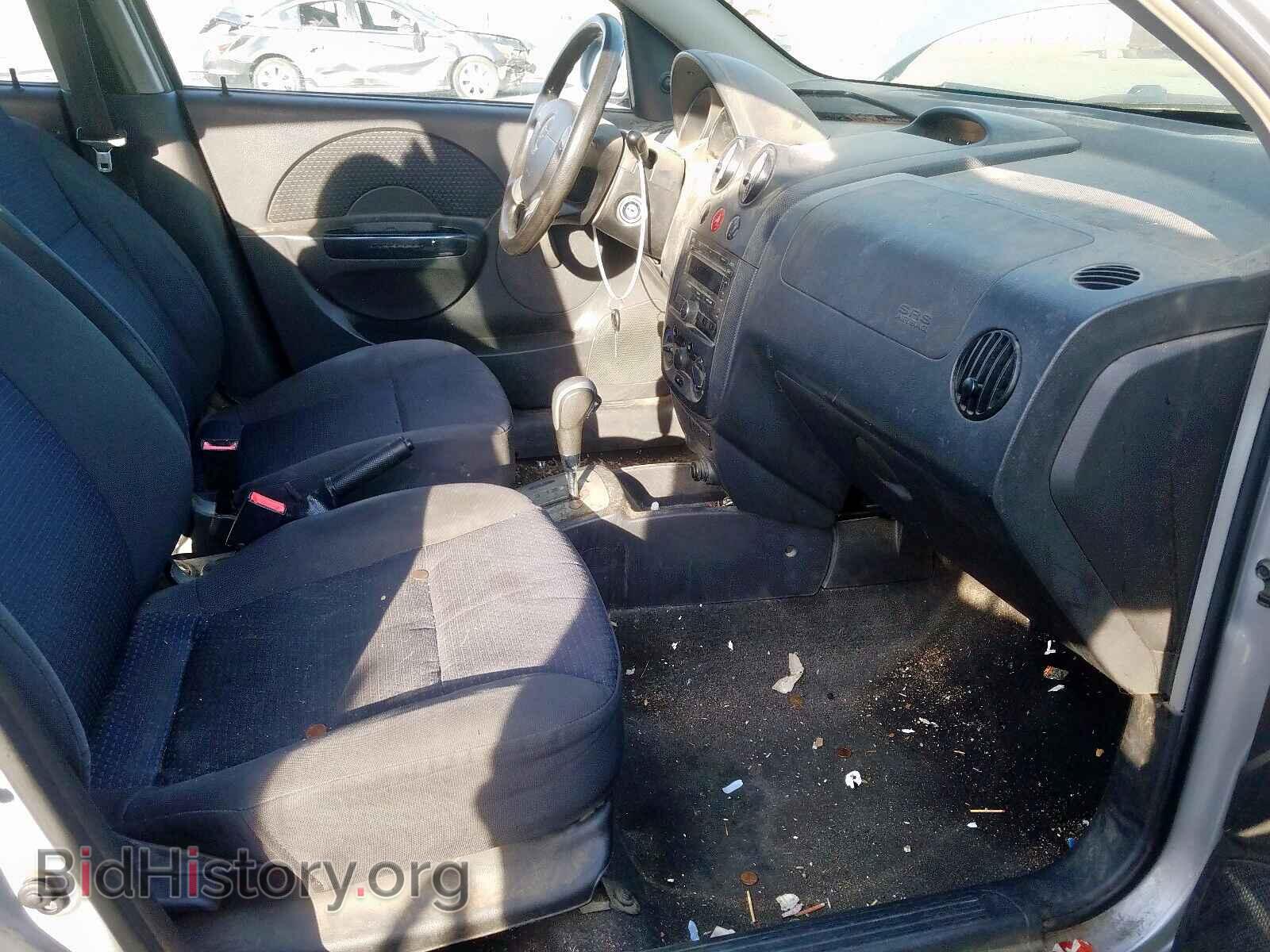 2007 CHEVROLET AVEO - VIN: KL1TD66647B794135 - Фото 5