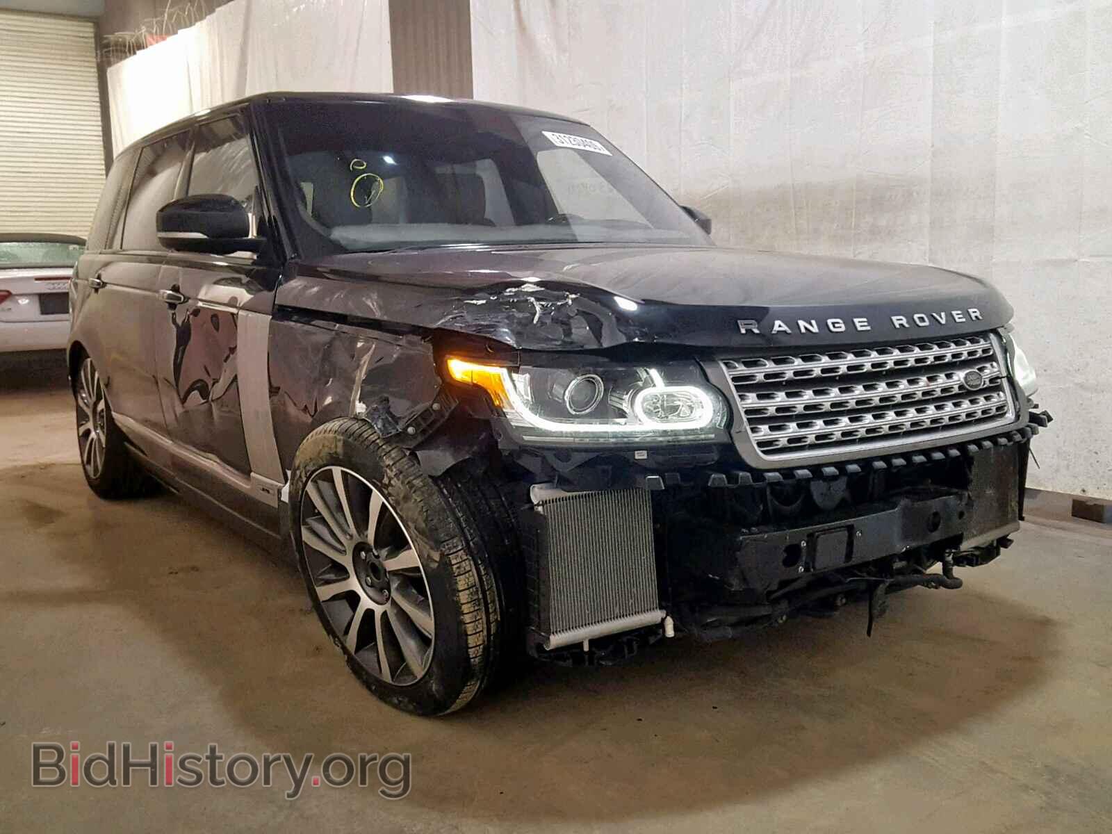Фотография SALGV3TFXEA163377 - LAND ROVER RANGE ROVE 2014