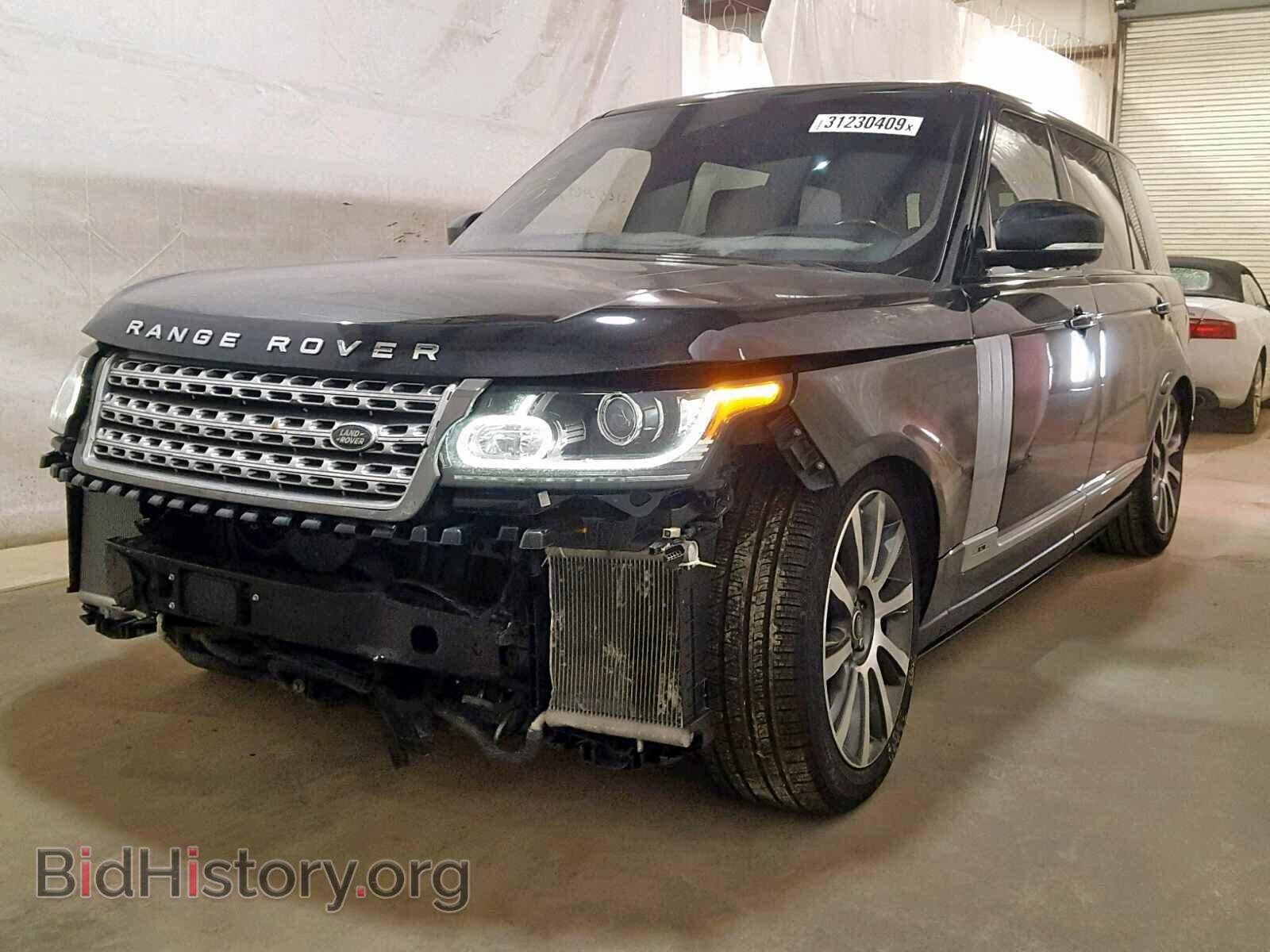 2014 LAND ROVER RANGE ROVE - VIN: SALGV3TFXEA163377 - Фото 2