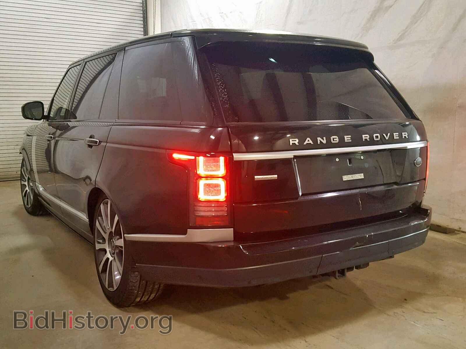 2014 LAND ROVER RANGE ROVE - VIN: SALGV3TFXEA163377 - Фото 3