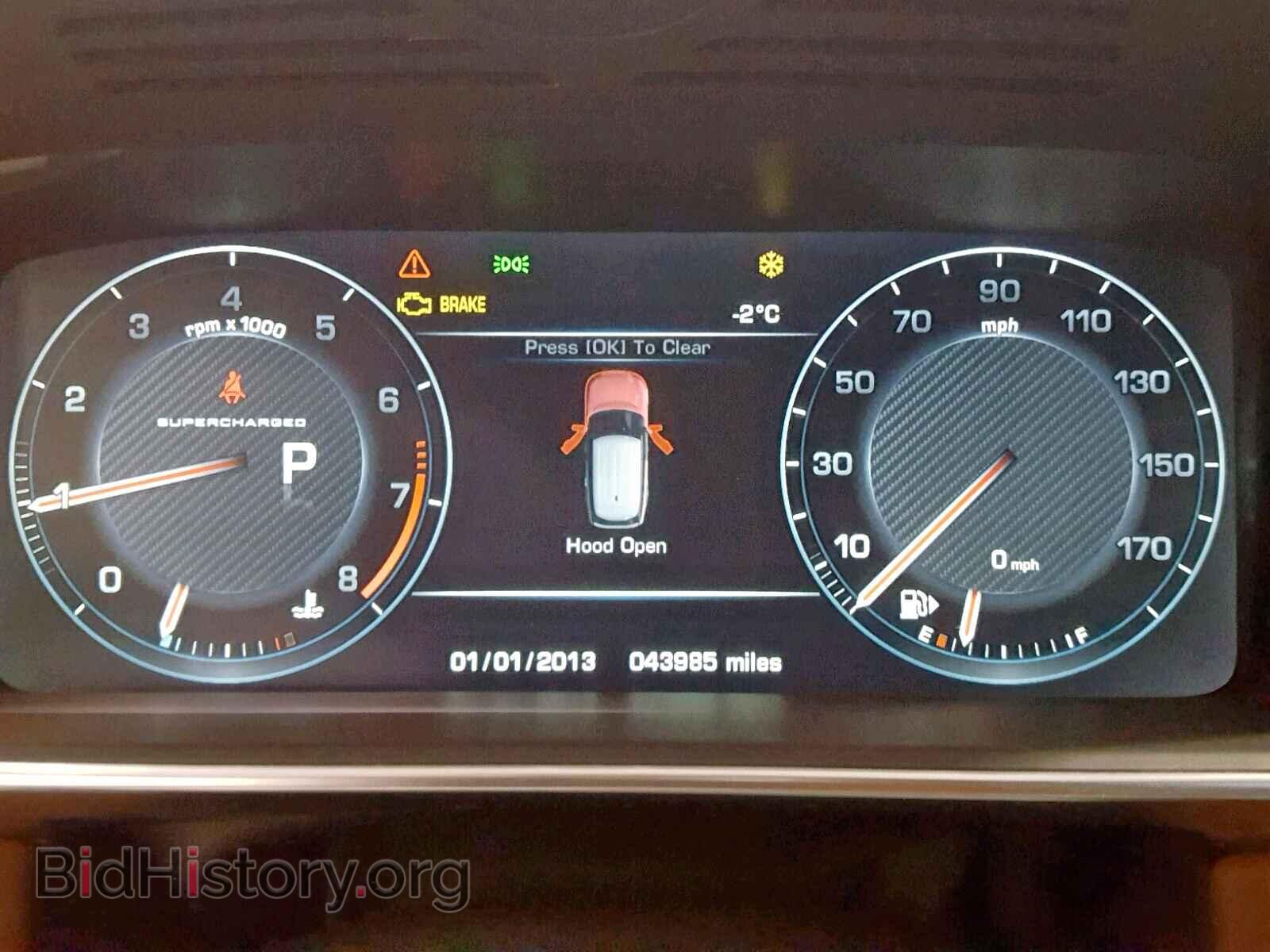 2014 LAND ROVER RANGE ROVE - VIN: SALGV3TFXEA163377 - Фото 8