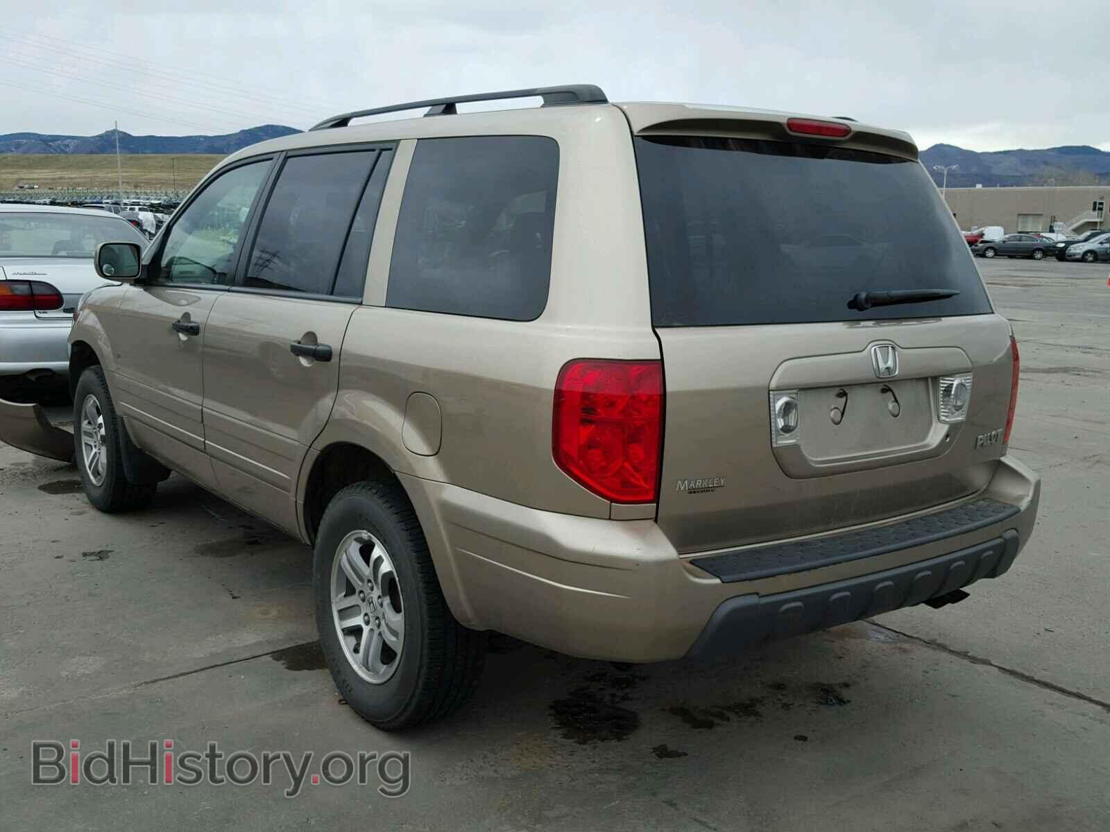 2005 HONDA PILOT - VIN: 5FNYF18505B055970 - Фото 3
