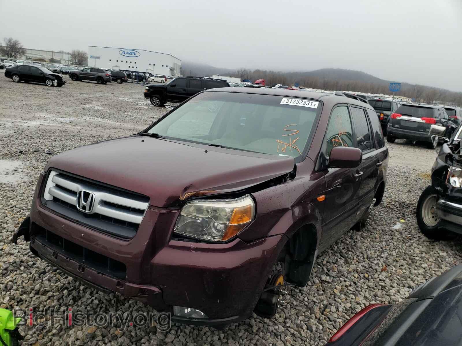 2007 HONDA PILOT - VIN: 2HKYF18457H509397 - Фото 2