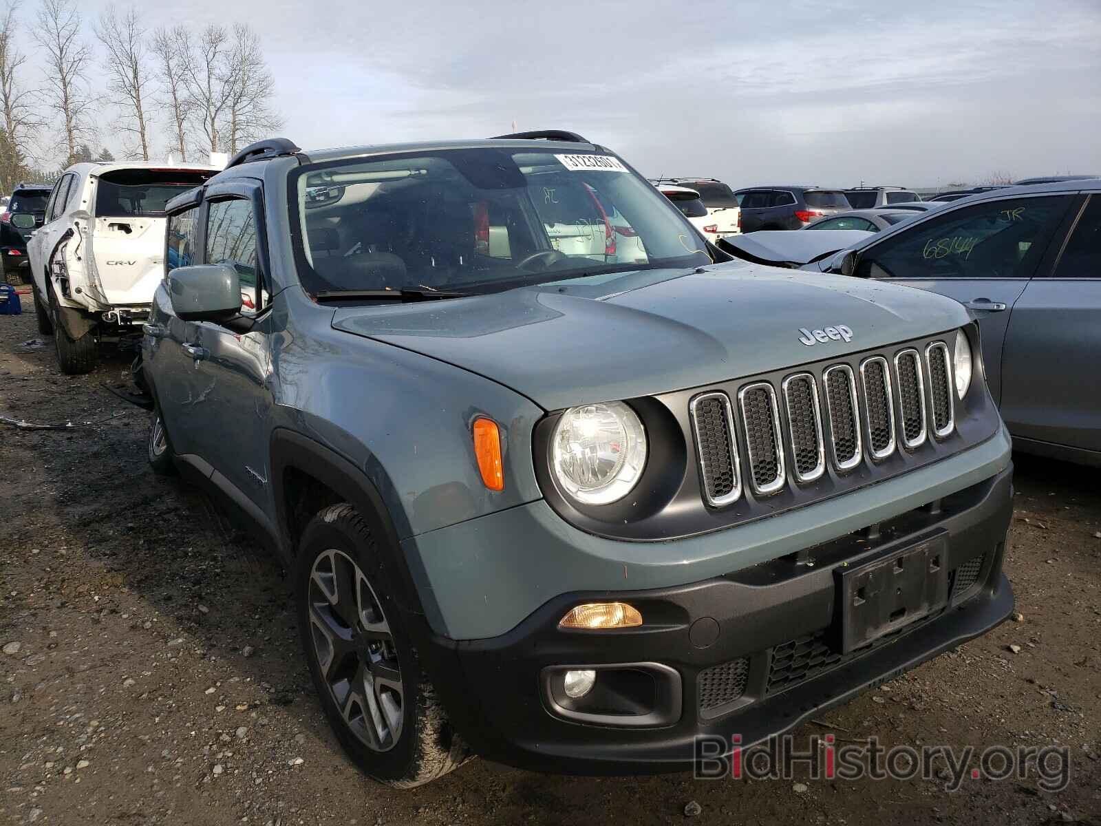 Фотография ZACCJBBB5HPE68686 - JEEP RENEGADE 2017