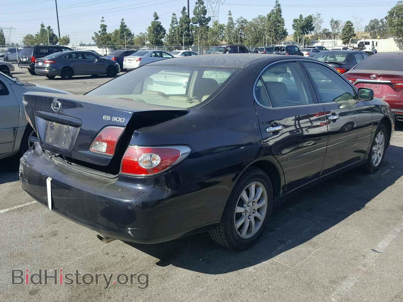 2003 LEXUS ES300 - VIN: JTHBF30G736020977 - Фото 4