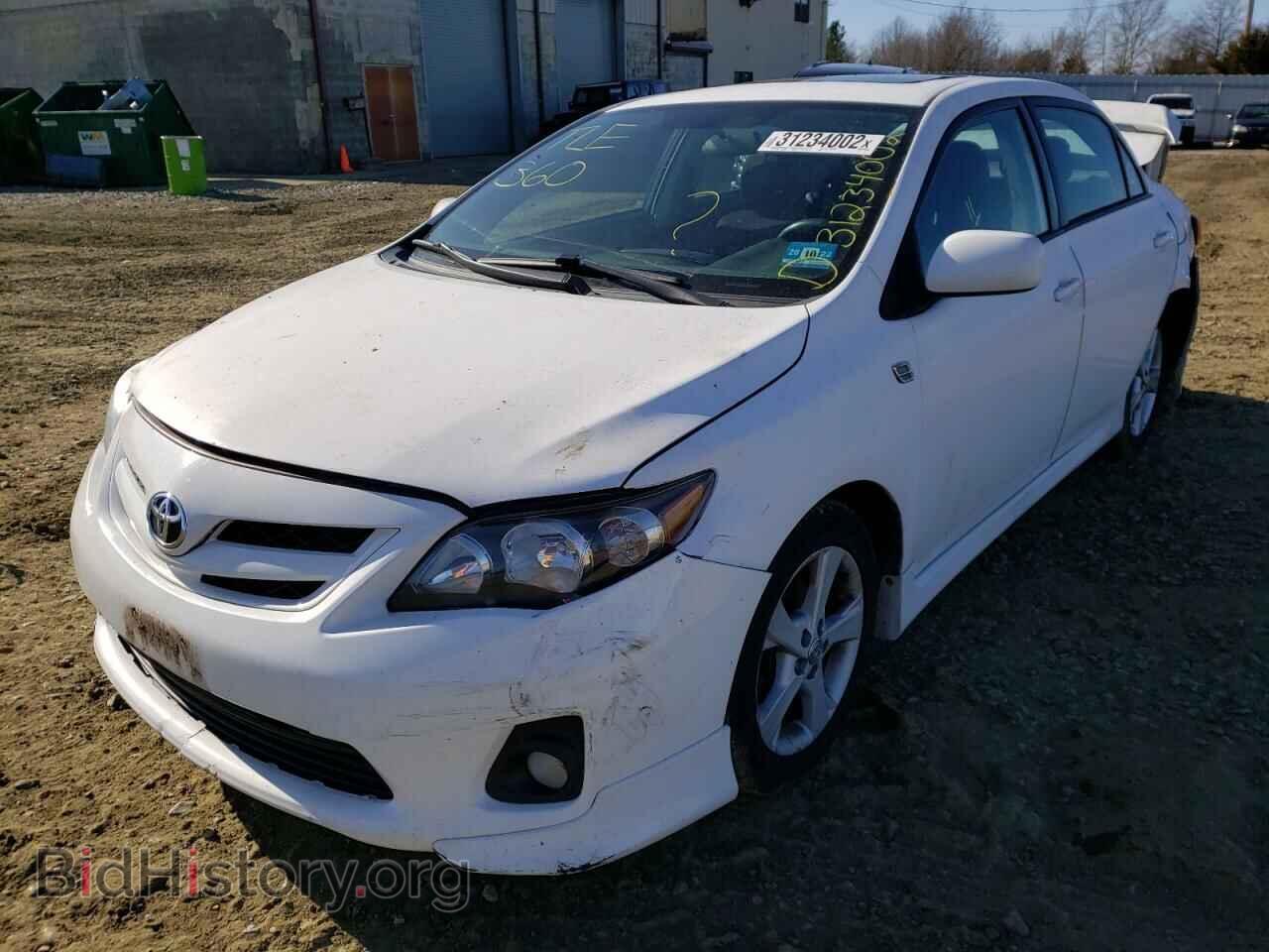 2011 TOYOTA COROLLA - VIN: 2T1BU4EE4BC707250 - Фото 2