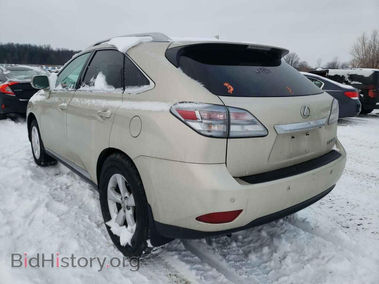 2012 LEXUS RX350 - VIN: 2T2BK1BAXCC151755 - Фото 3