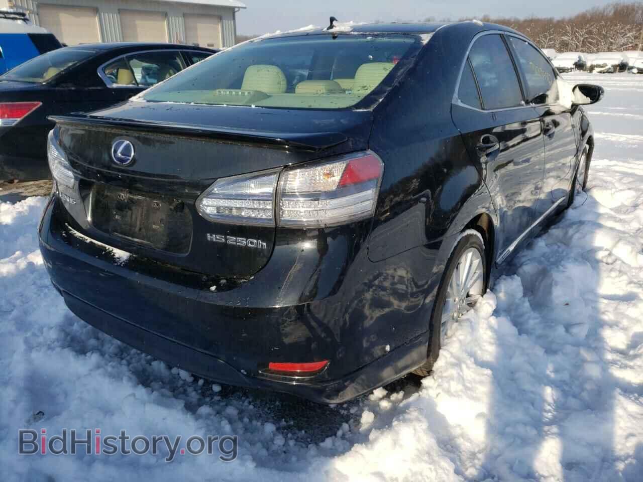 2010 LEXUS HS - VIN: JTHBB1BAXA2017570 - Photo 4