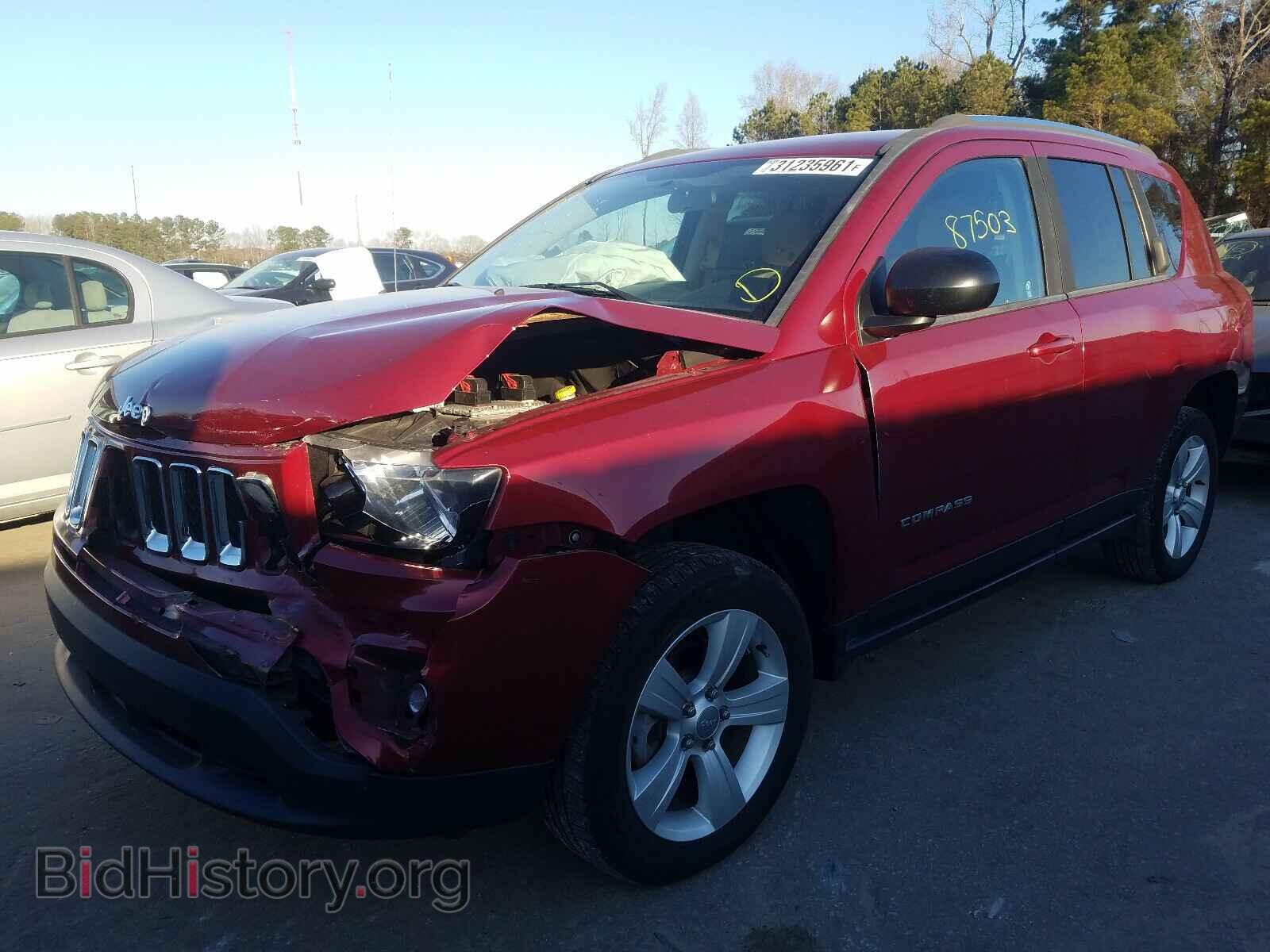 2014 JEEP COMPASS - VIN: 1C4NJCBB1ED856538 - Photo 2
