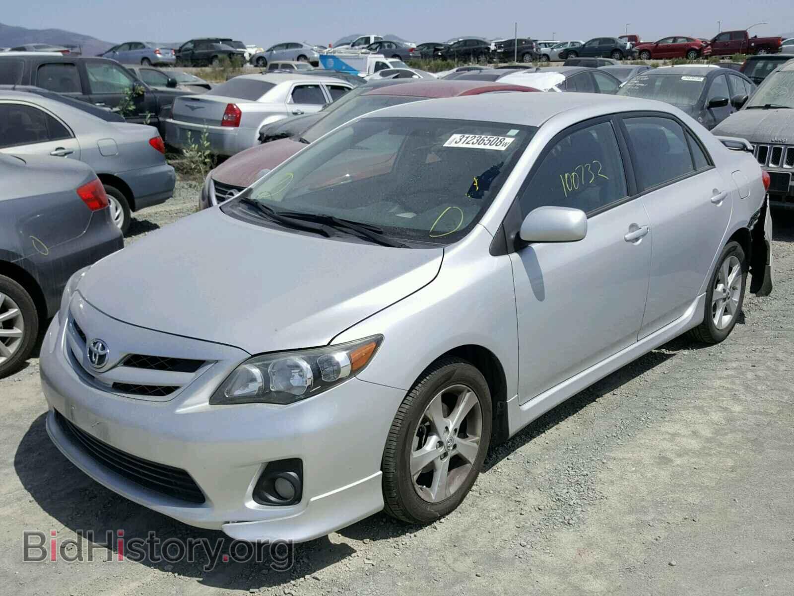 2013 TOYOTA COROLLA BA - VIN: 5YFBU4EEXDP082744 - Фото 2
