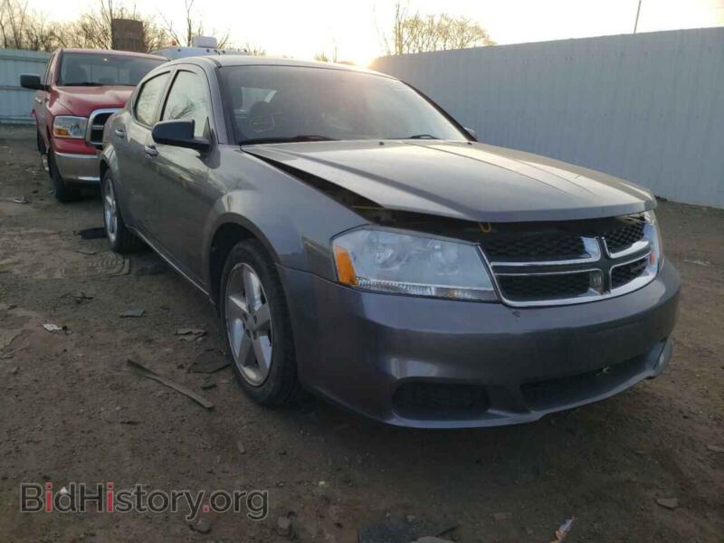 2013 Dodge AVENGER Avenger SE (VIN 1C3CDZAB0DN598853) — photo 1 of 10, Copart, damage: rear end