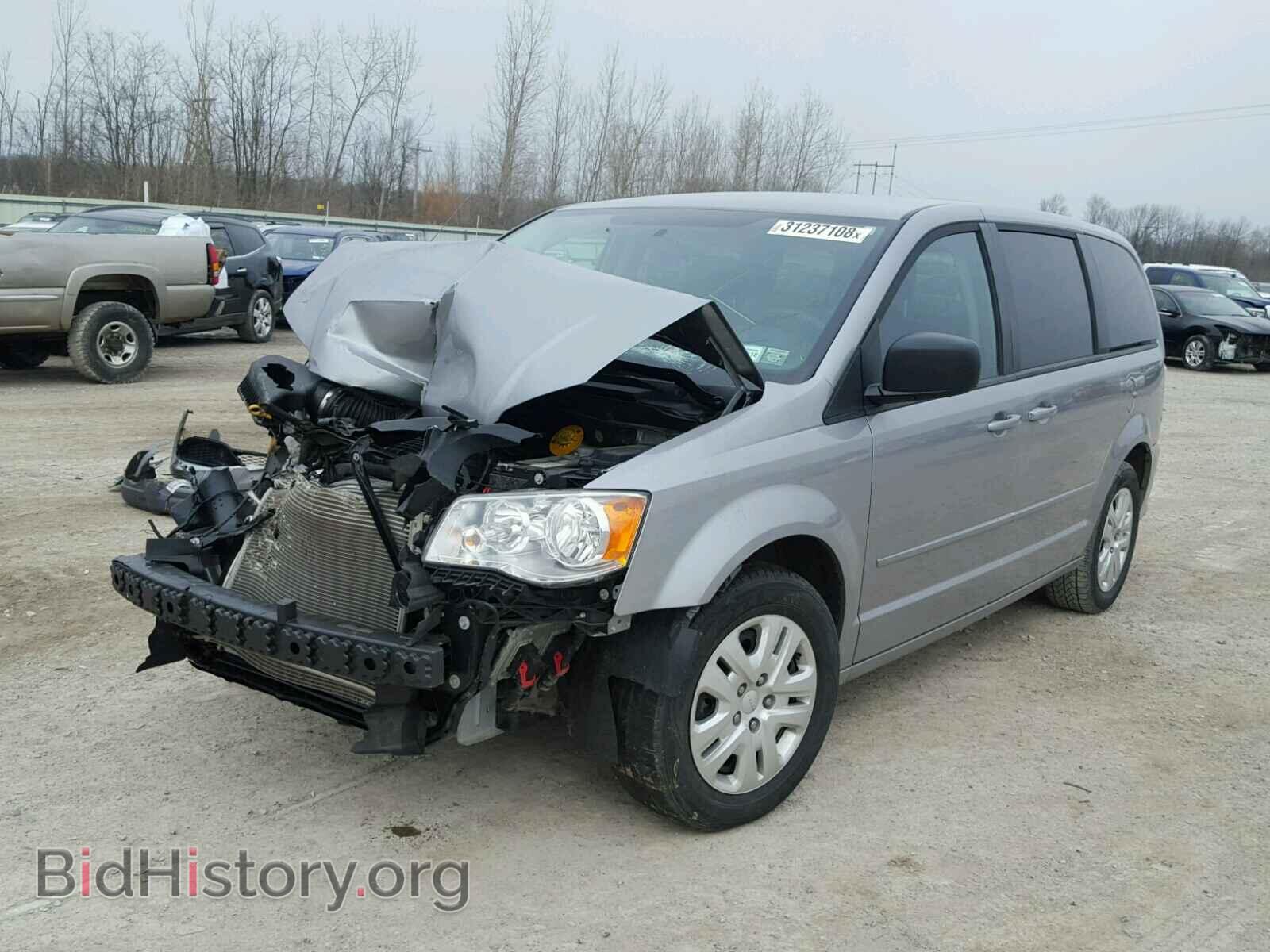 2016 DODGE CARAVAN - VIN: 2C4RDGBG4GR402053 - Фото 2