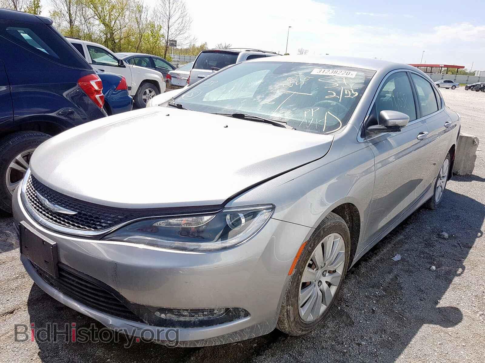 2015 CHRYSLER 200 - VIN: 1C3CCCFB9FN643753 - Фото 2