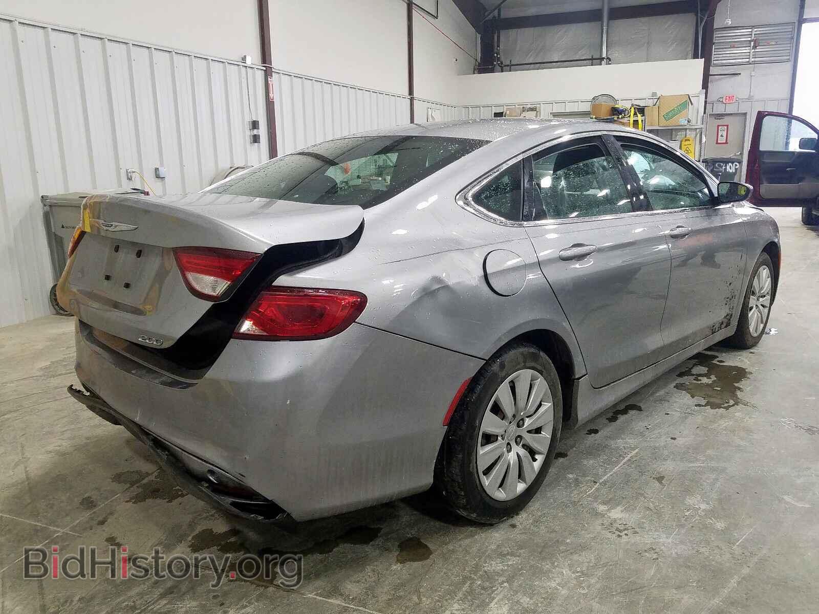 2015 CHRYSLER 200 - VIN: 1C3CCCFB9FN643753 - Фото 4