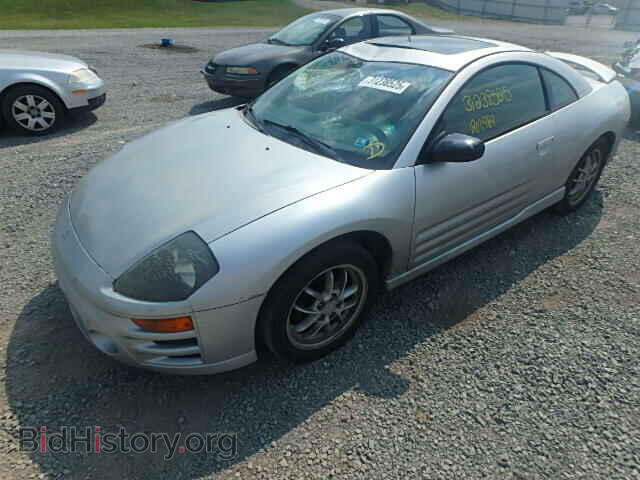 2001 MITSUBISHI ECLIPSE - VIN: 4A3AC84H91E035888 - Фото 2