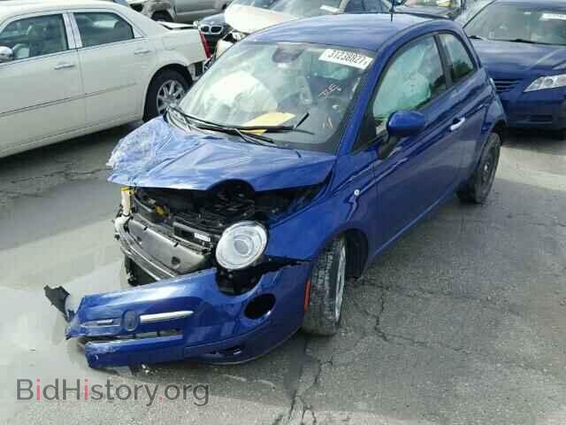 2013 FIAT 500 - VIN: 3C3CFFAR2DT740075 - Фото 2