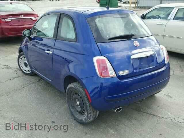 2013 FIAT 500 - VIN: 3C3CFFAR2DT740075 - Фото 3