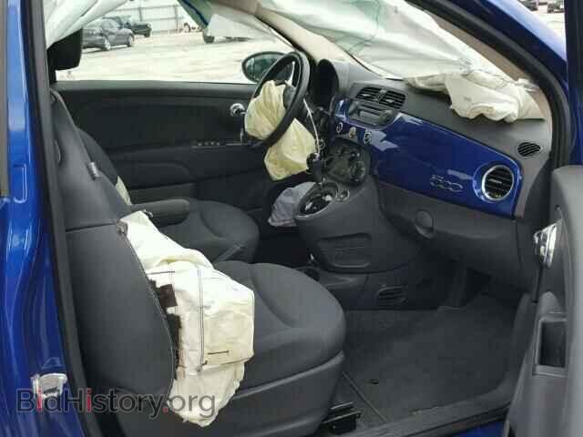 2013 FIAT 500 - VIN: 3C3CFFAR2DT740075 - Фото 5
