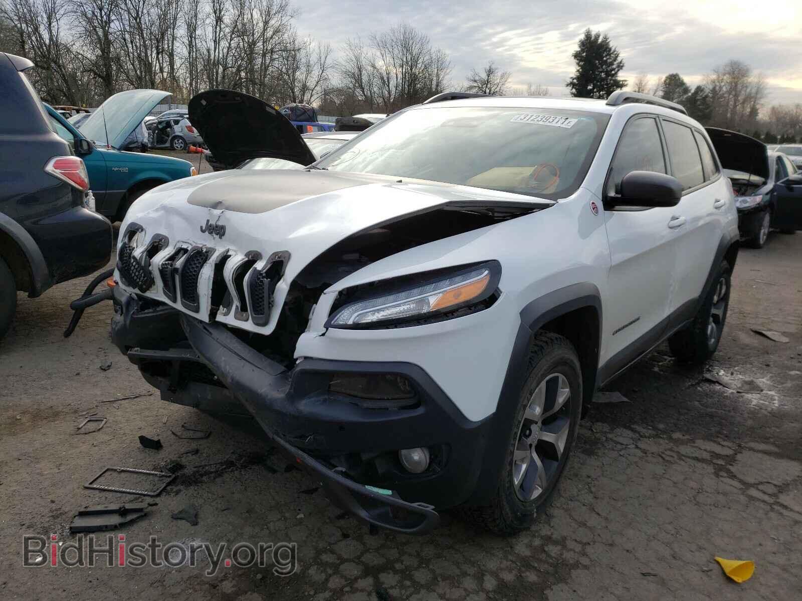 2016 JEEP CHEROKEE - VIN: 1C4PJMBS8GW134554 - Фото 2