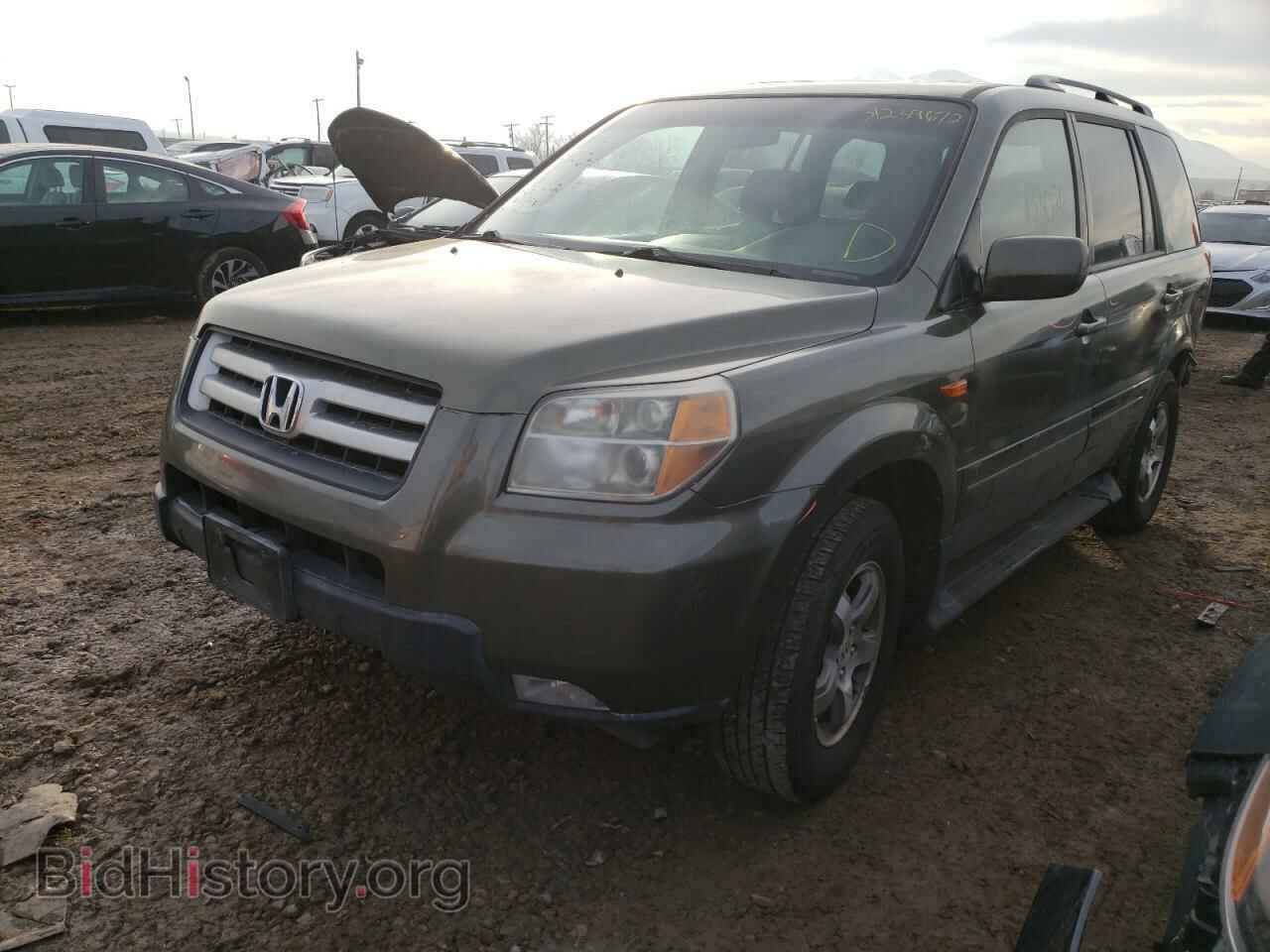 2006 HONDA PILOT - VIN: 2HKYF18626H534323 - Фото 2