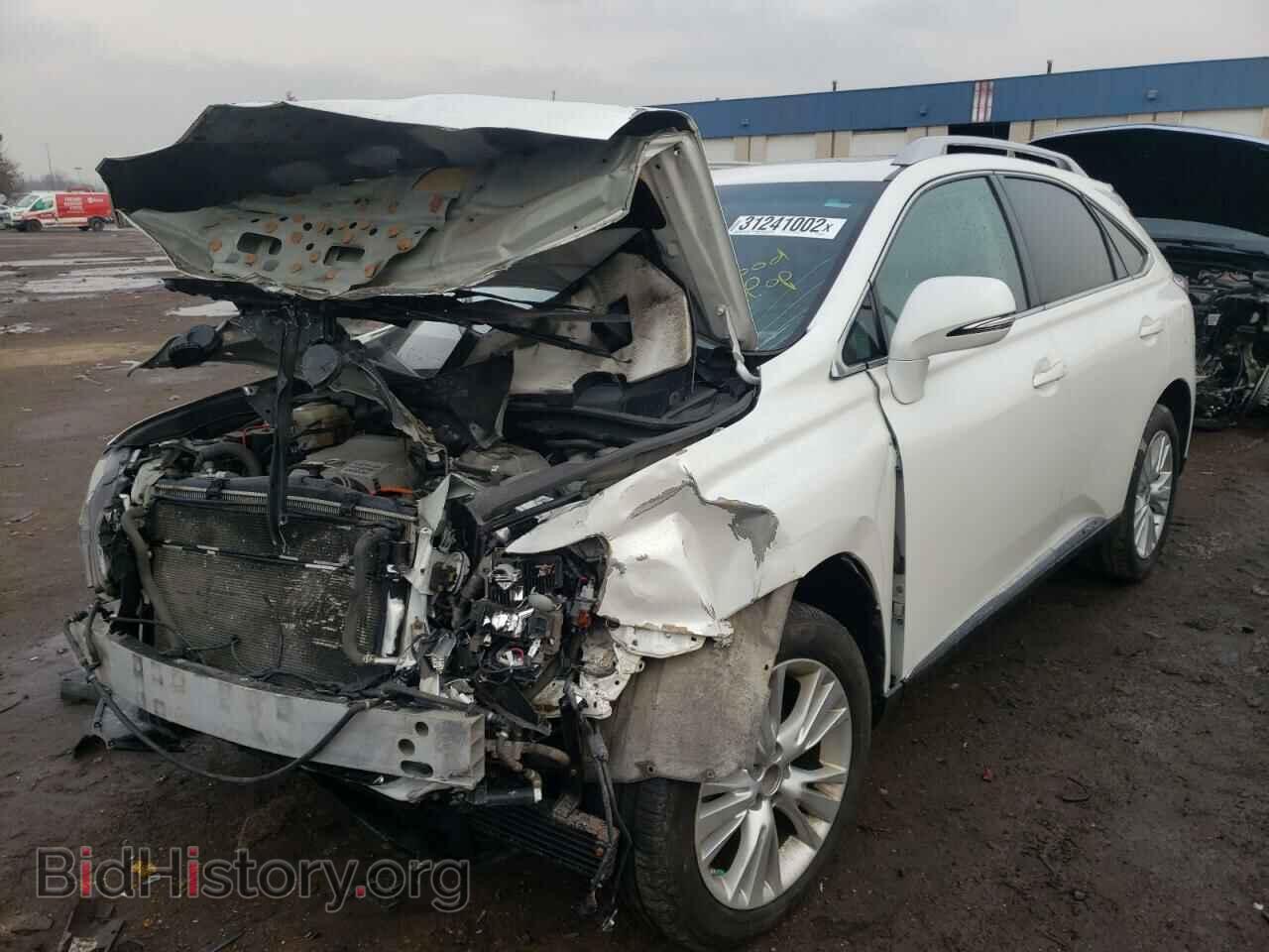 2011 LEXUS RX450 - VIN: JTJBC1BAXB2420378 - Фото 2
