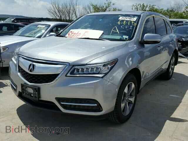 2016 ACURA MDX - VIN: 5FRYD3H23GB016833 - Фото 2
