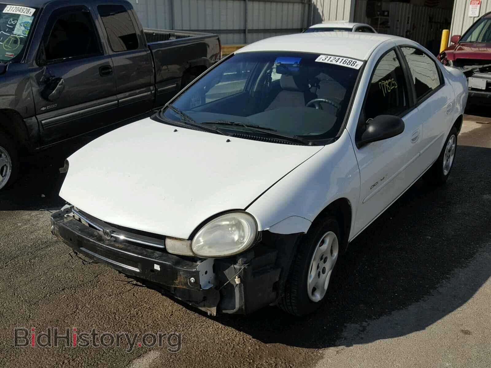 2000 DODGE NEON - VIN: 1B3ES46C4YD850602 - Фото 2