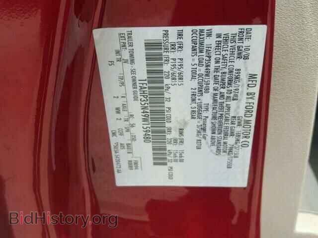 2009 FORD FOCUS - VIN: 1FAHP35N49W159480 - Фото 10