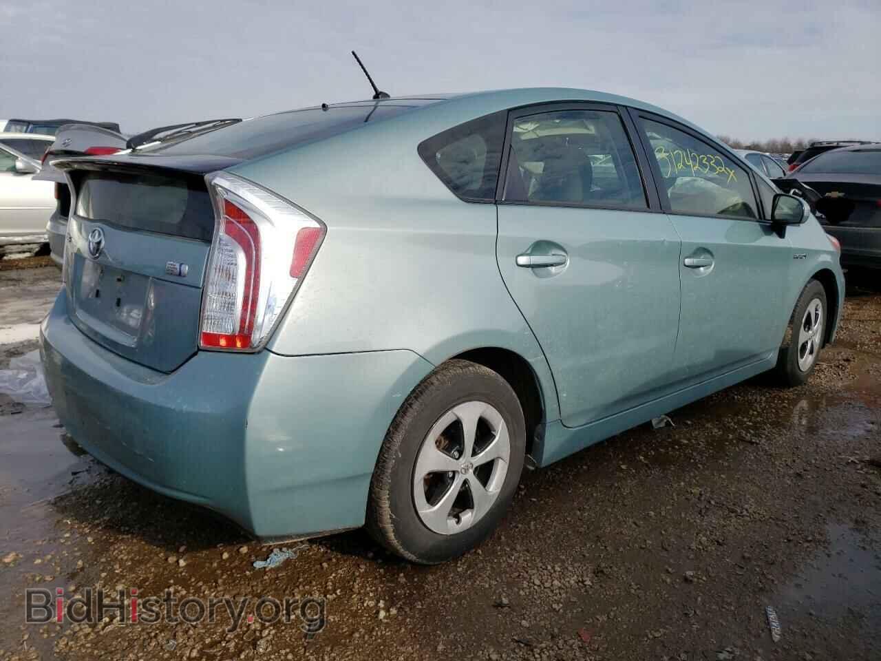 2014 TOYOTA PRIUS - VIN: JTDKN3DU8E1767041 - Фото 4