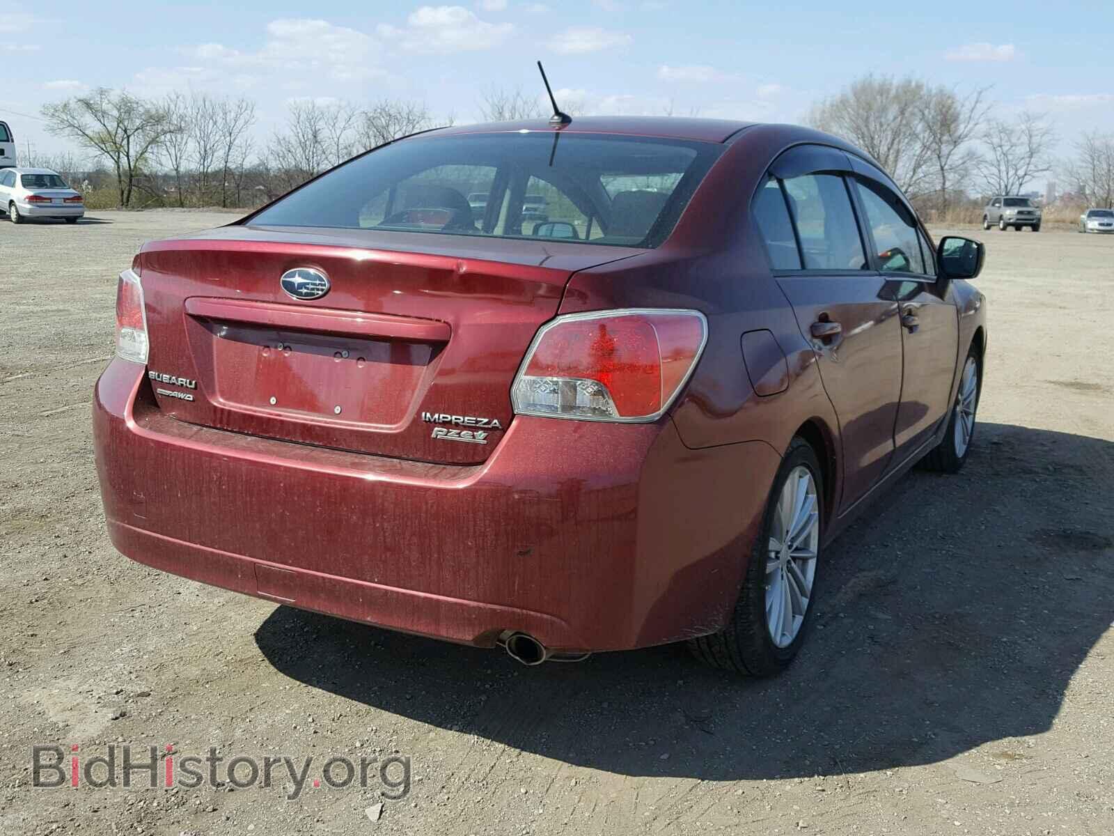 2012 SUBARU IMPREZA - VIN: JF1GJAD66CH008695 - Фото 4