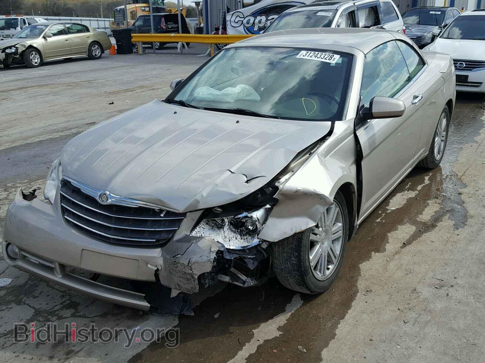 2008 CHRYSLER SEBRING - VIN: 1C3LC65M38N201090 - Фото 2