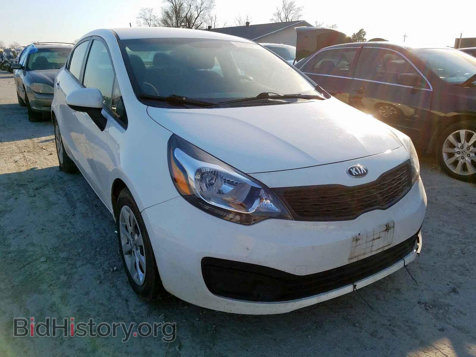 Фотография KNADM4A37E6344562 - KIA RIO 2014