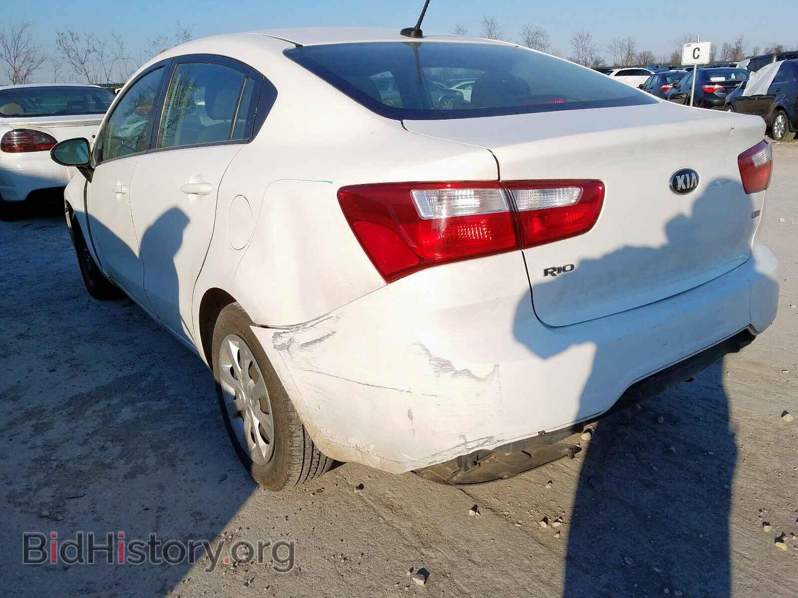 2014 KIA RIO - VIN: KNADM4A37E6344562 - Фото 3