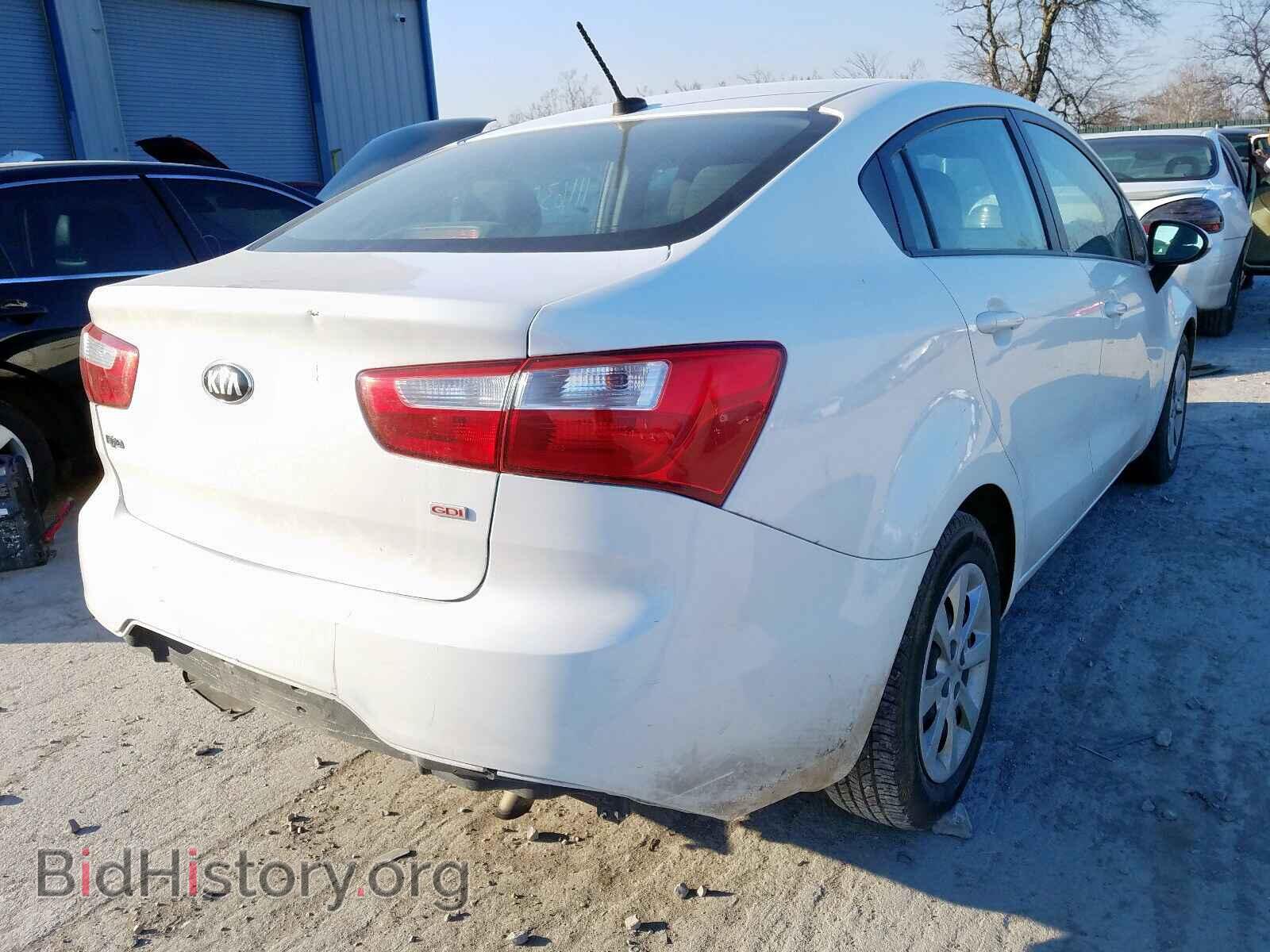 2014 KIA RIO - VIN: KNADM4A37E6344562 - Фото 4