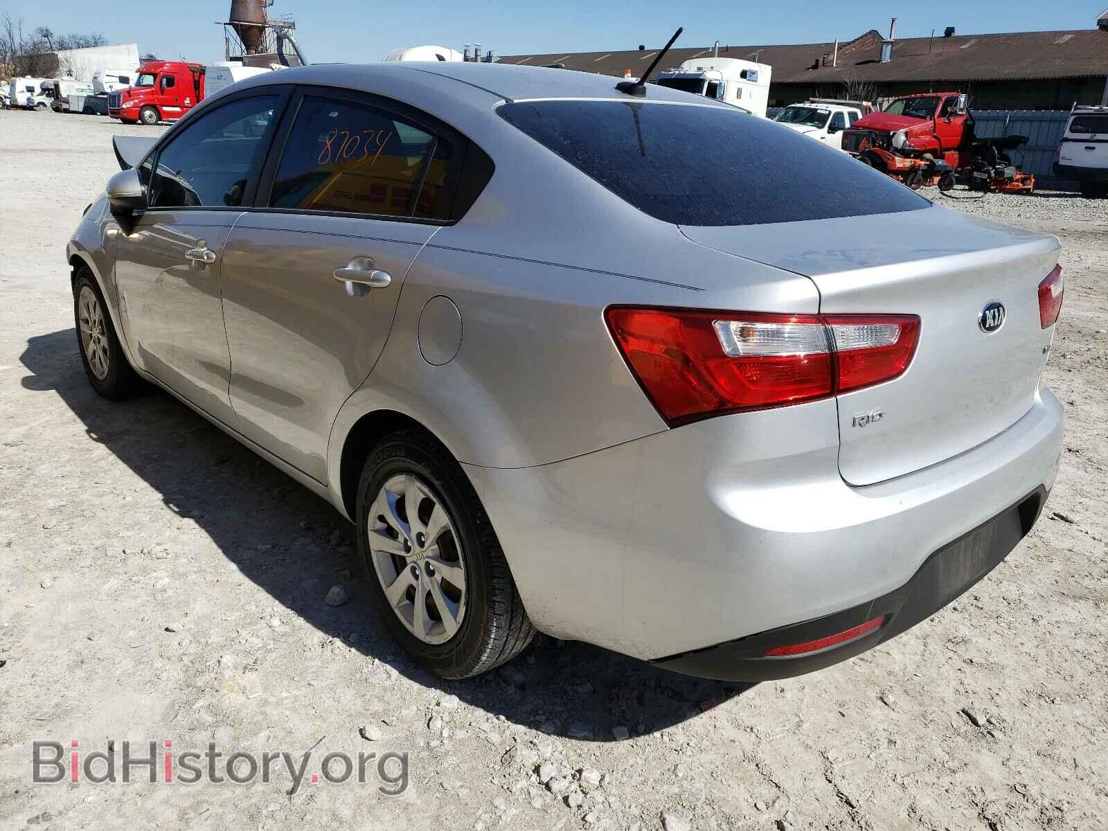 2014 KIA RIO - VIN: KNADM4A37E6364505 - Фото 3