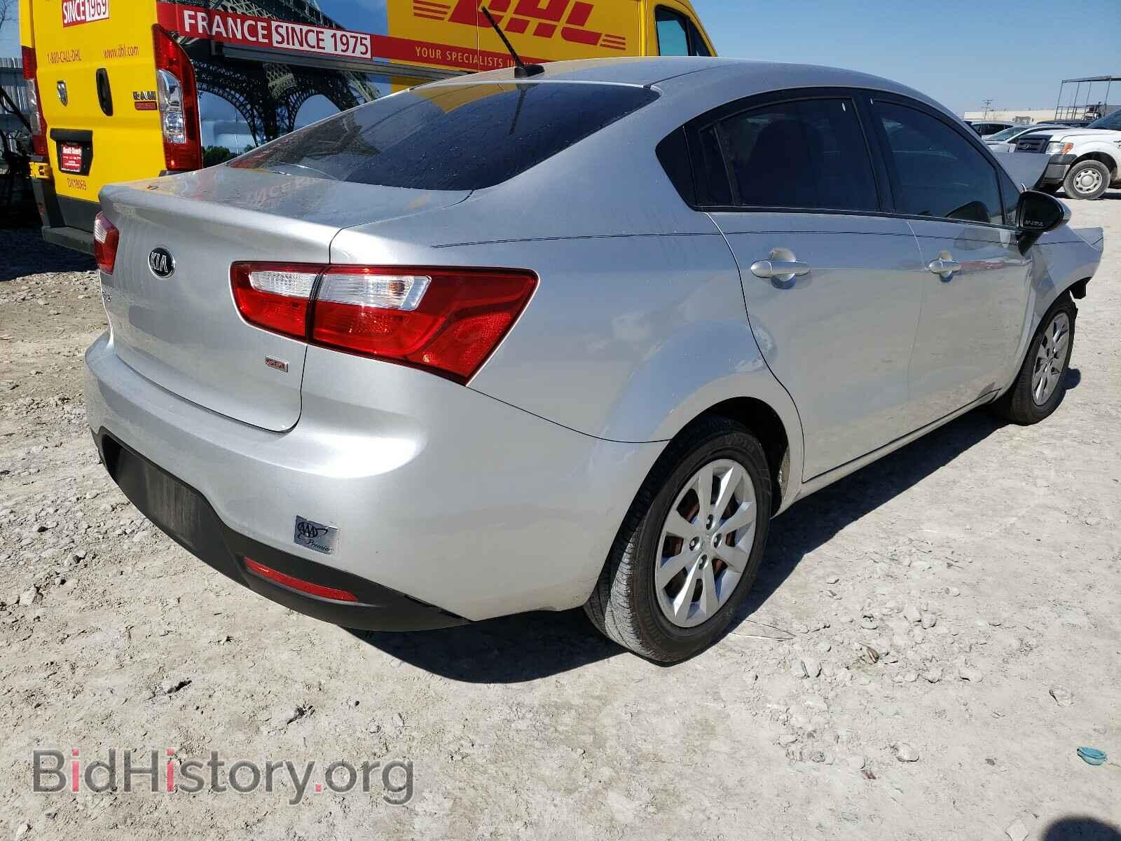 2014 KIA RIO - VIN: KNADM4A37E6364505 - Фото 4