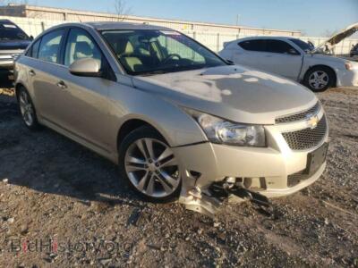 2013 Chevrolet CRUZE Cruze LTZ, gold — VIN 1G1PG5SB2D7320030, Copart