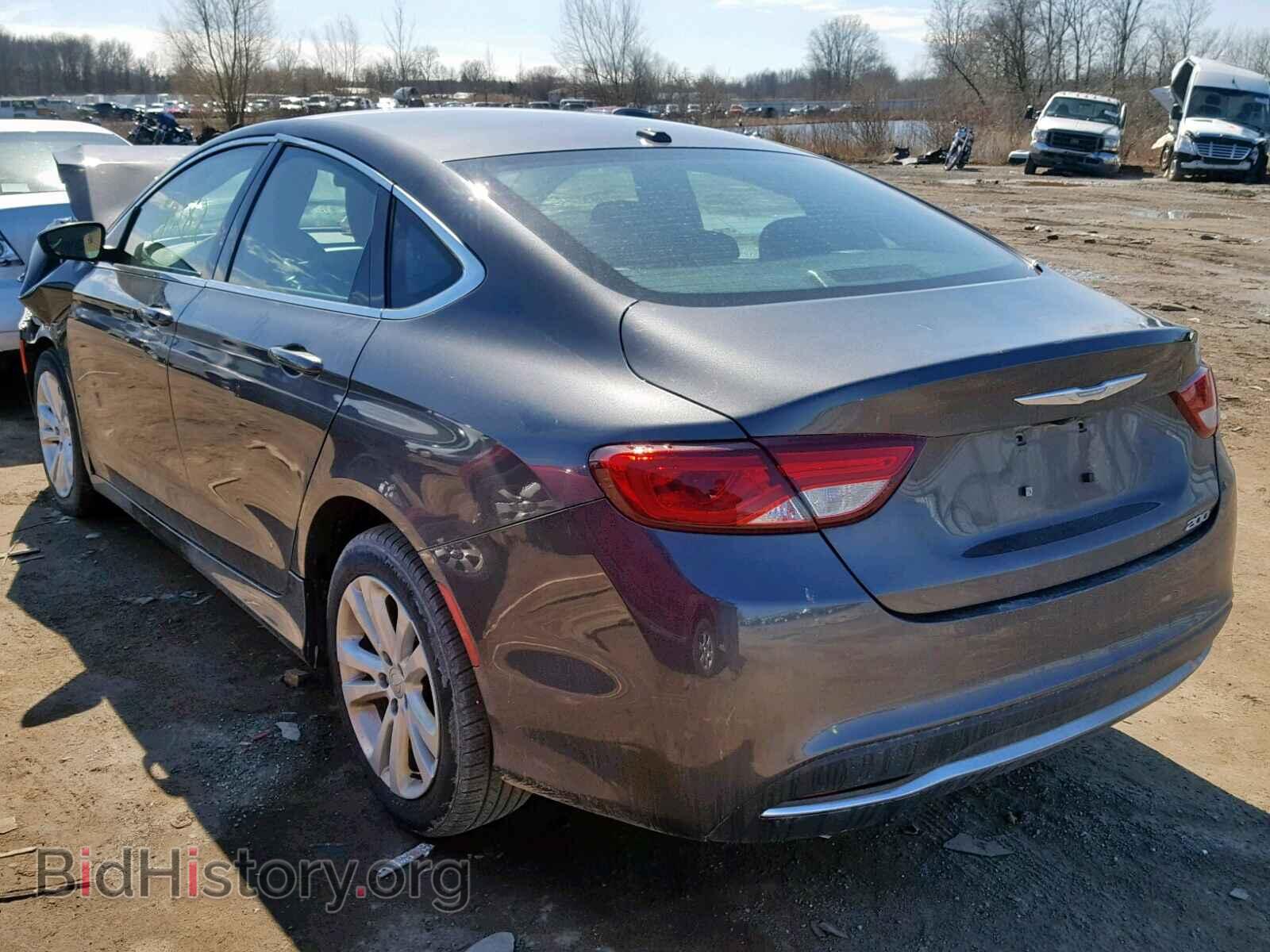 2016 CHRYSLER 200 - VIN: 1C3CCCAB6GN101292 - Фото 3
