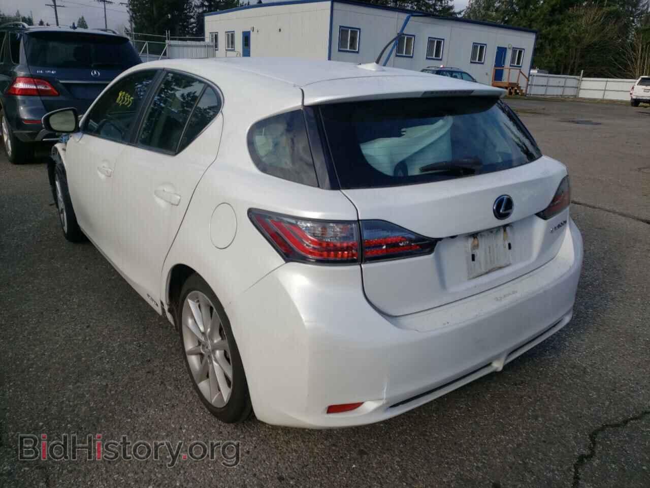 2011 LEXUS CT 200 - VIN: JTHKD5BH0B2046107 - Фото 3