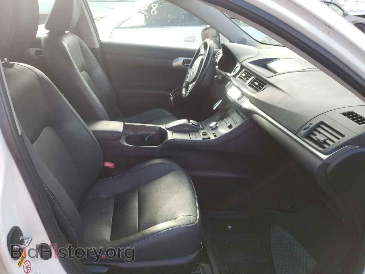 2011 LEXUS CT 200 - VIN: JTHKD5BH0B2046107 - Фото 5