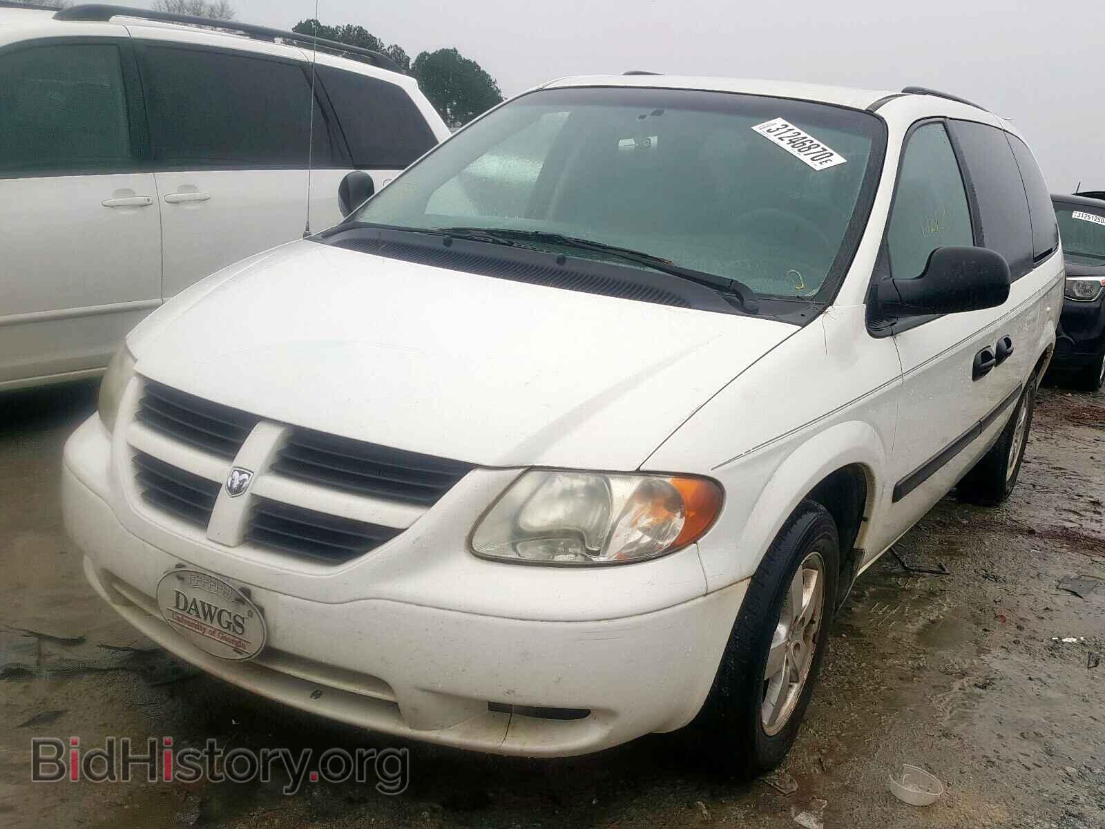 2007 DODGE CARAVAN - VIN: 1D4GP24R37B165900 - Фото 2