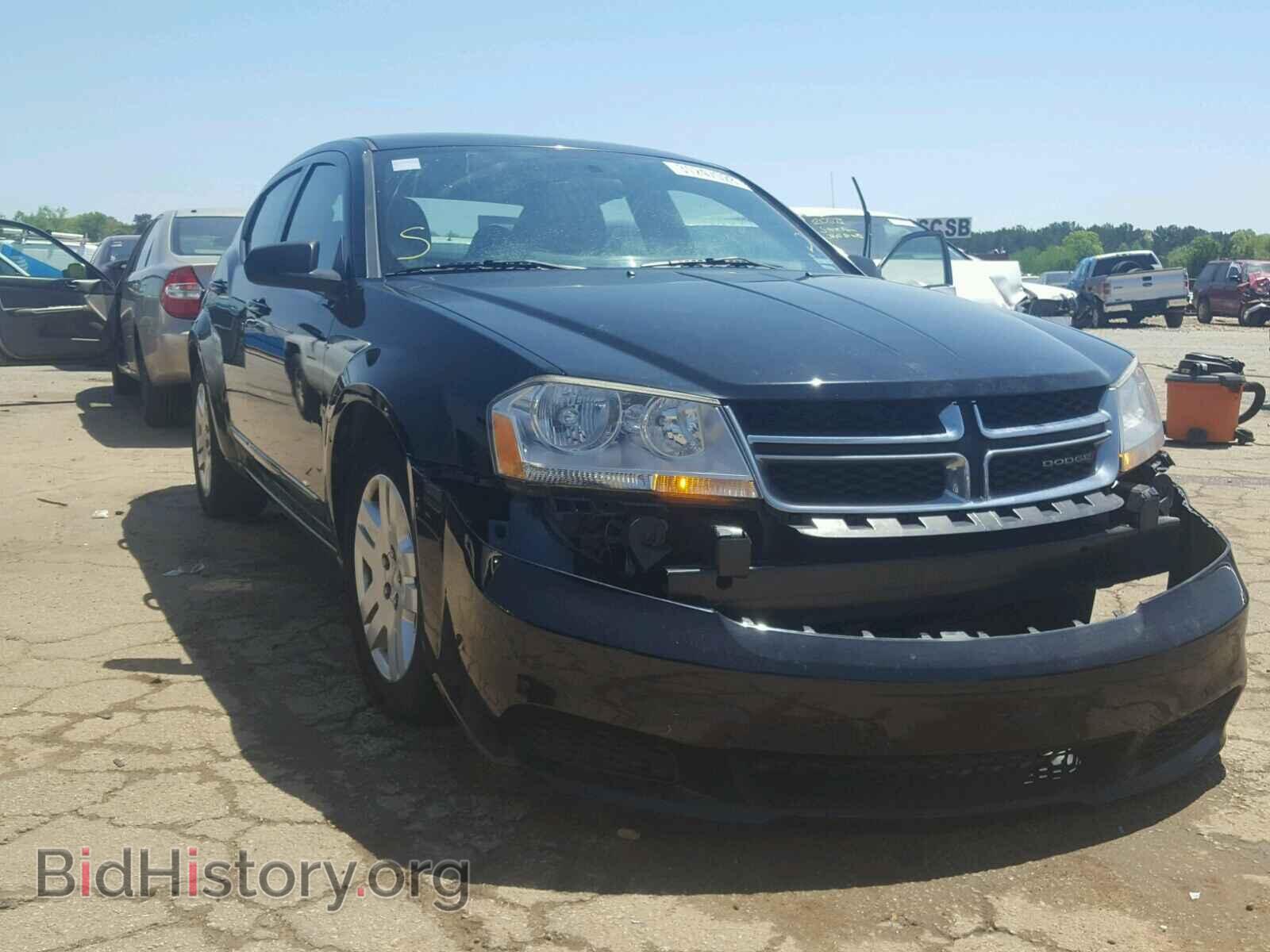 Фотография 1C3CDZAB7CN285233 - DODGE AVENGER 2012