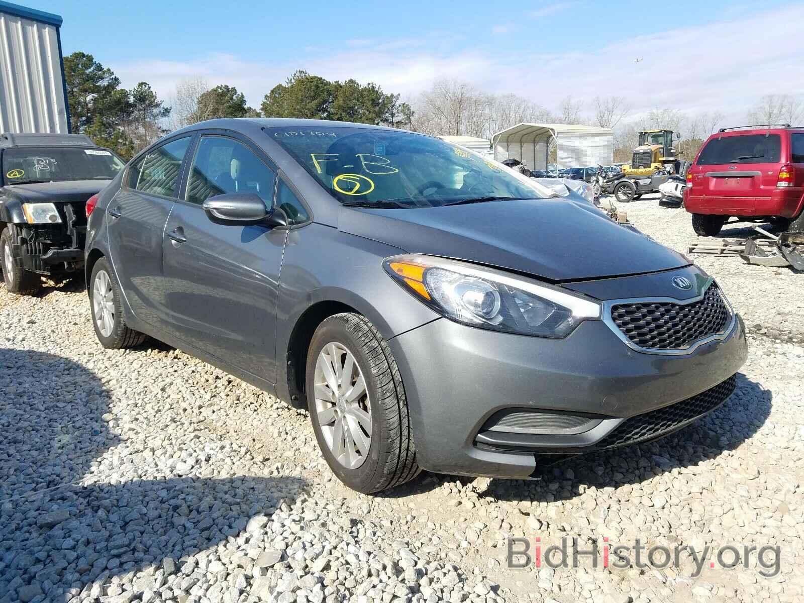 Photo KNAFX4A63G5439252 - KIA FORTE 2016