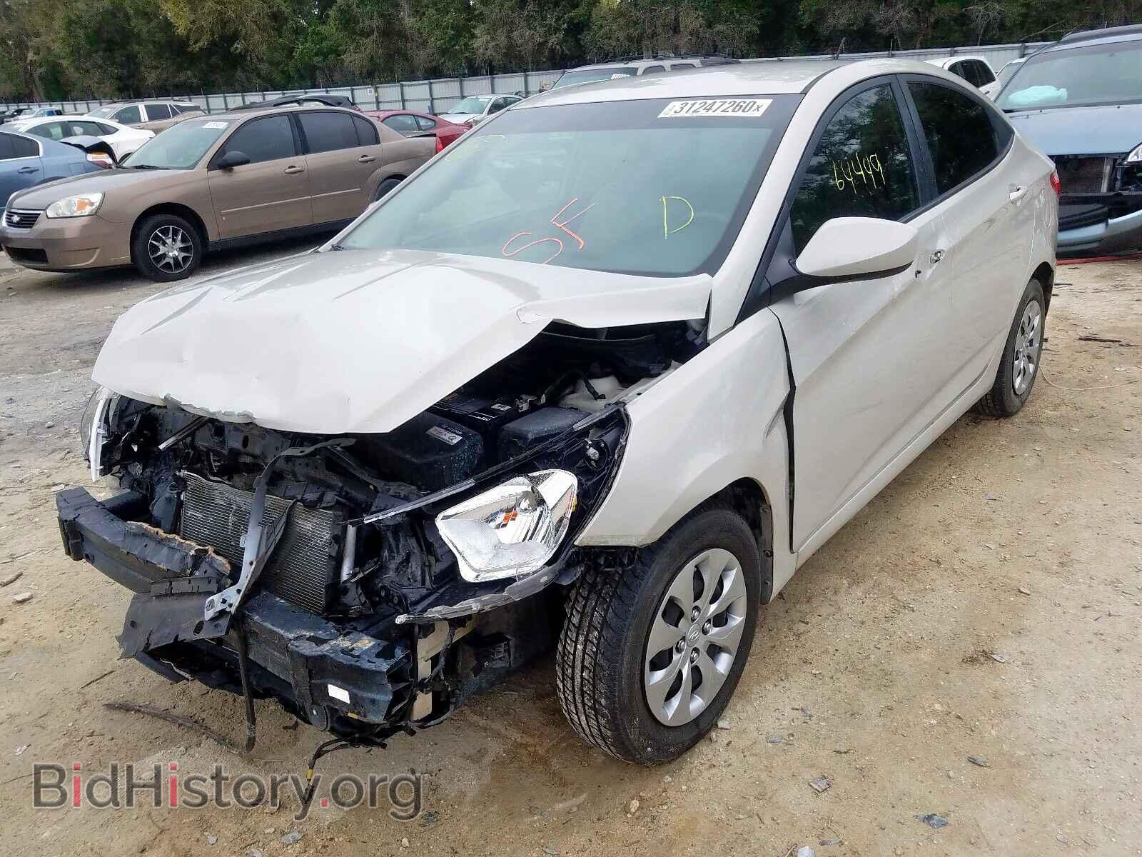 2017 HYUNDAI ACCENT - VIN: KMHCT4AE3HU229813 - Фото 2