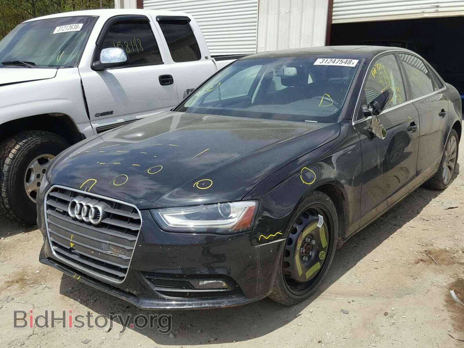2013 AUDI A4 - VIN: WAUFFAFL5DN004647 - Фото 2